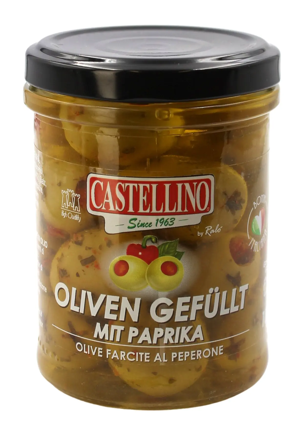 Olive ripiene al peperone Olive ripiene al peperone