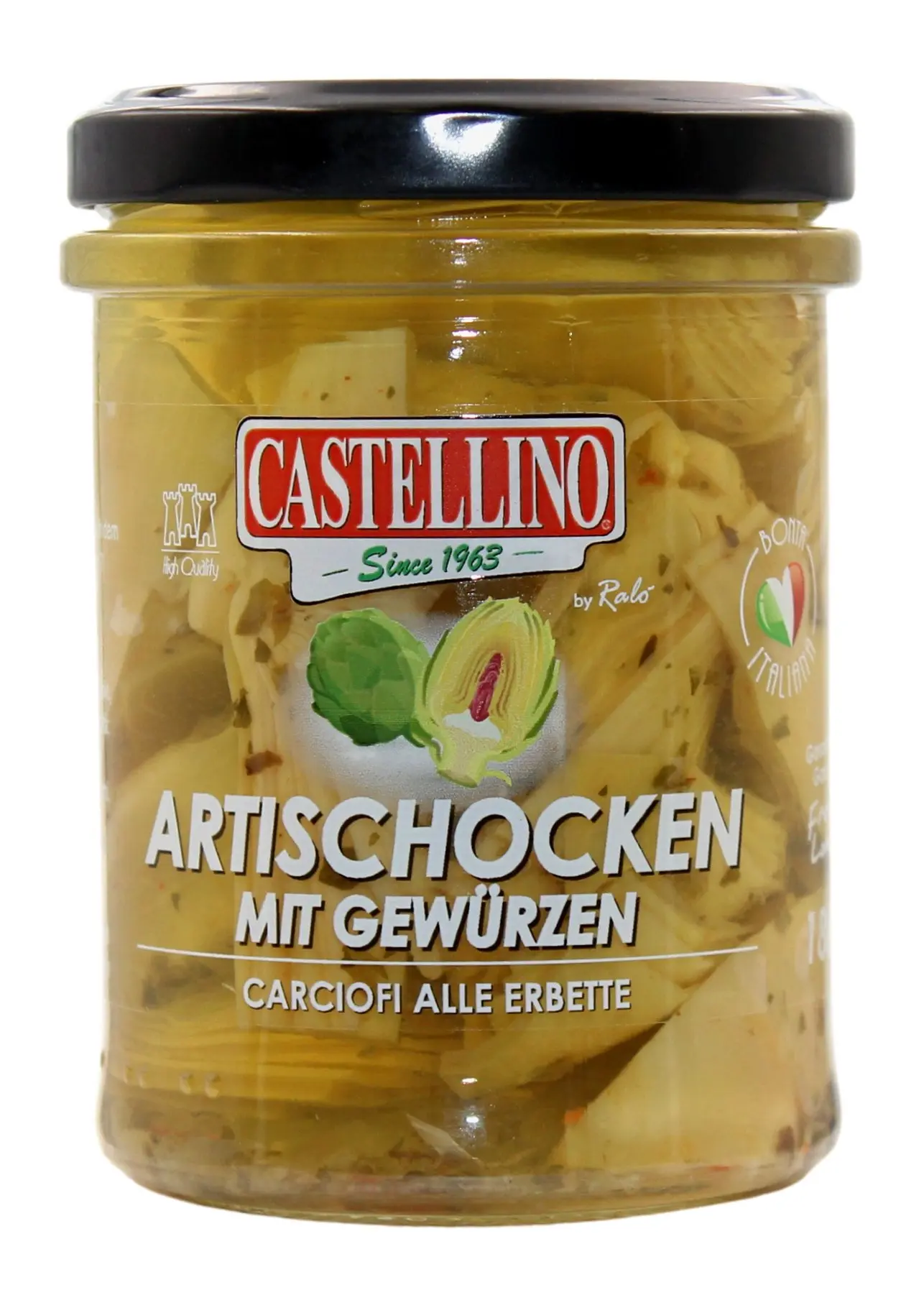 Artischocken mit Gewürzen 180 g Artischocken mit Gewürzen 180 g