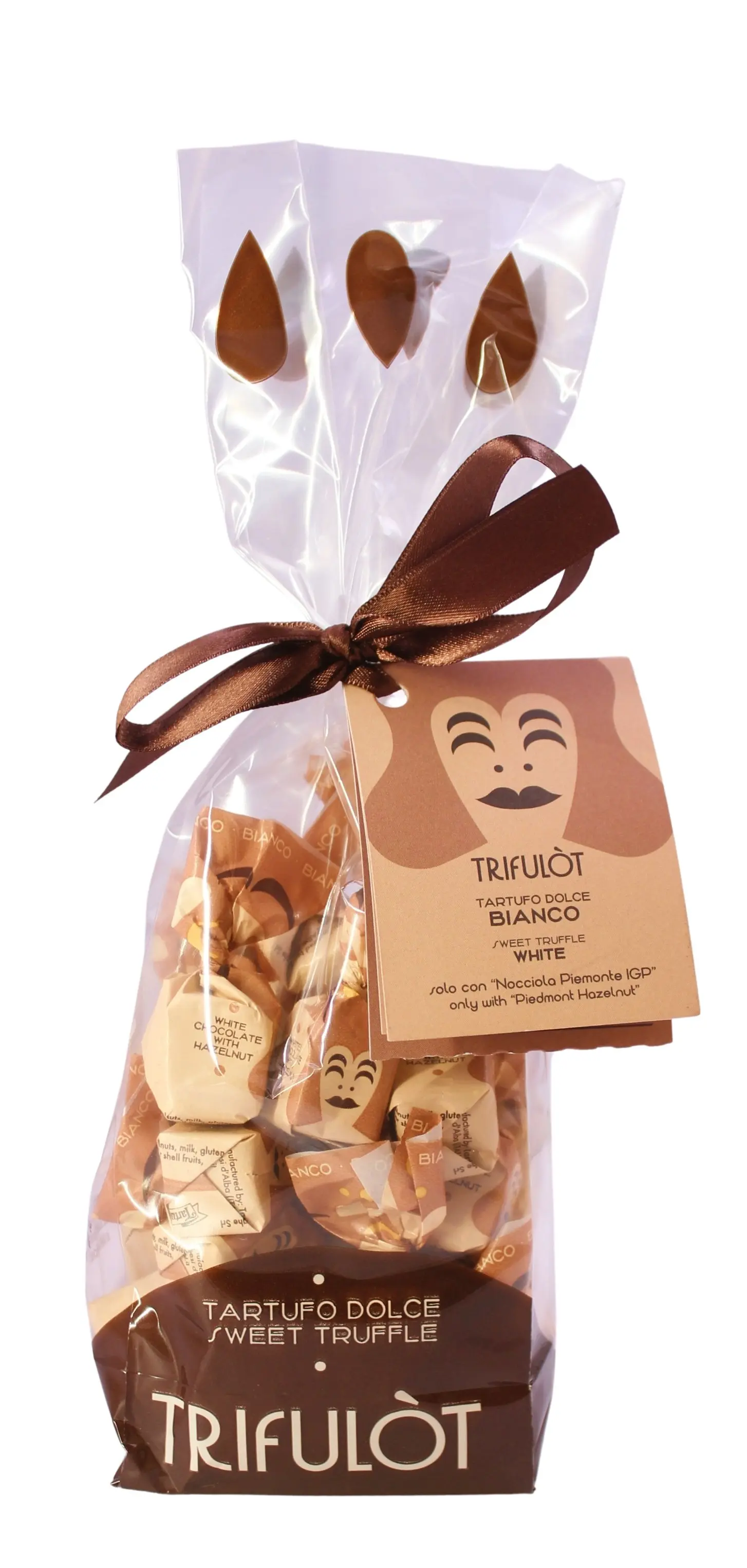 Tartufo dolce Bianco con Nocciola 180 g Tartufo dolce Bianco con Nocciola 180 g