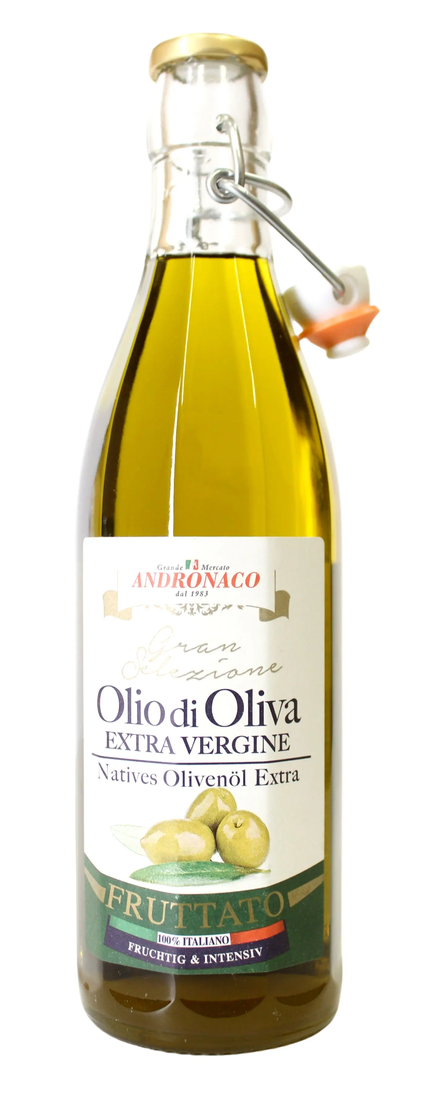 Olio di Oliva Extra Vergine Fruttato 500 ml Olio di Oliva Extra Vergine Fruttato 500 ml
