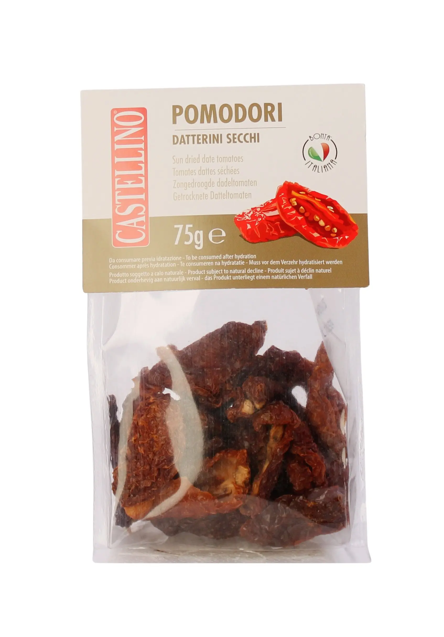 Pomodori Datterini Secchi 75 g Pomodori Datterini Secchi 75 g