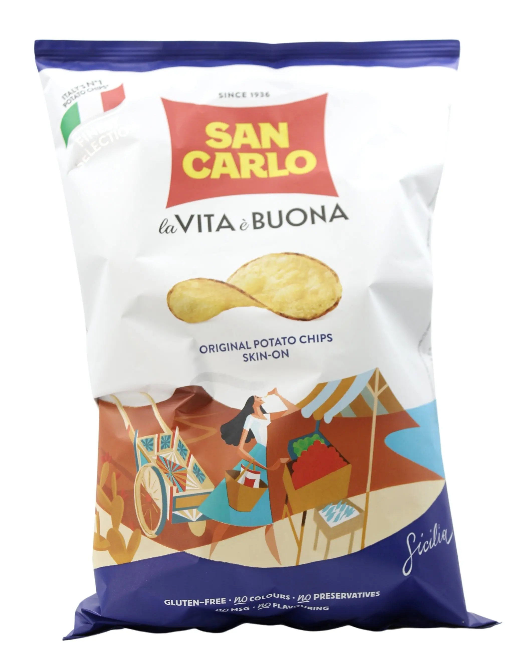 Chips Skin-On Sicilia 100 g Chips Skin-On Sicilia 100 g