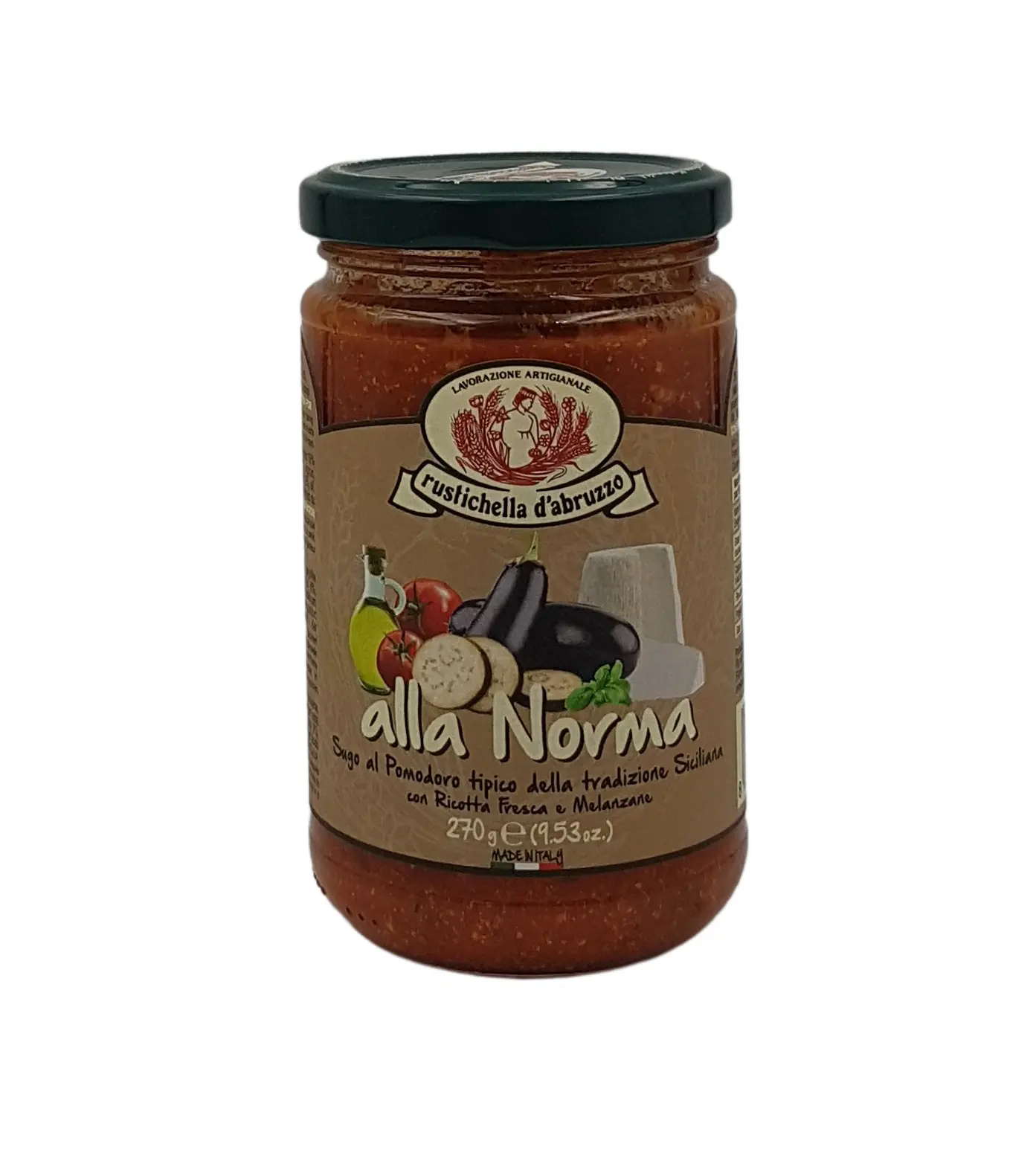 Sugo Pomodoro alla Norma 270 g Sugo Pomodoro alla Norma 270 g