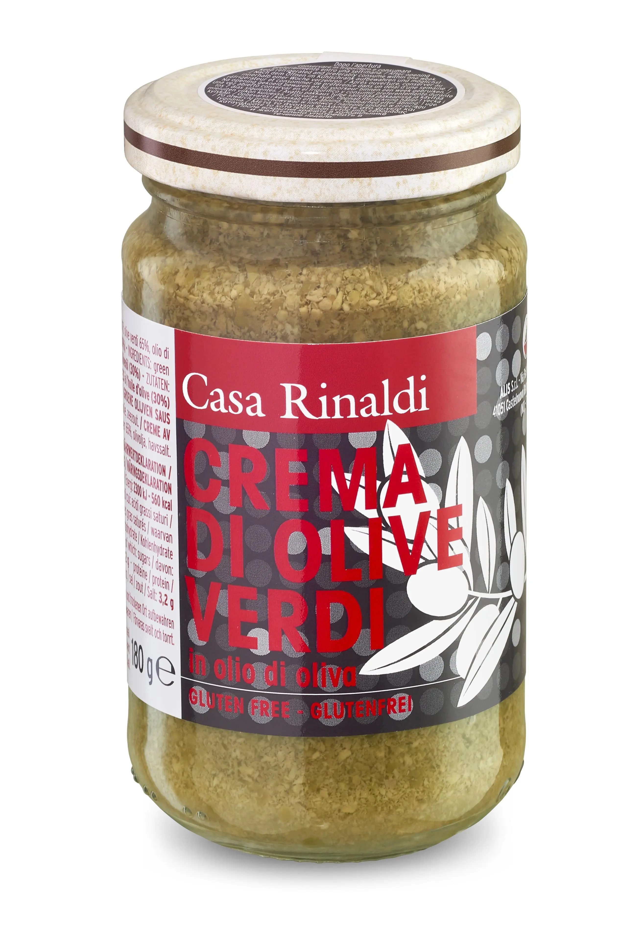 Crema di Olive Verdi 180 g Crema di Olive Verdi 180 g