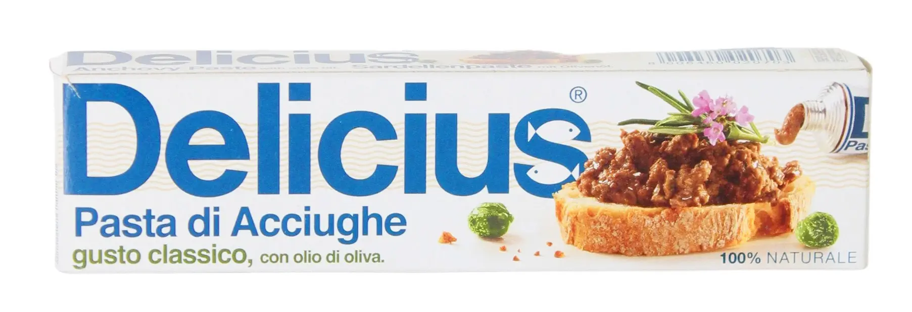 Pasta di Acciughe Gusto Classico con Olio di Oliva 60 g Pasta di Acciughe Gusto Classico con Olio di Oliva 60 g