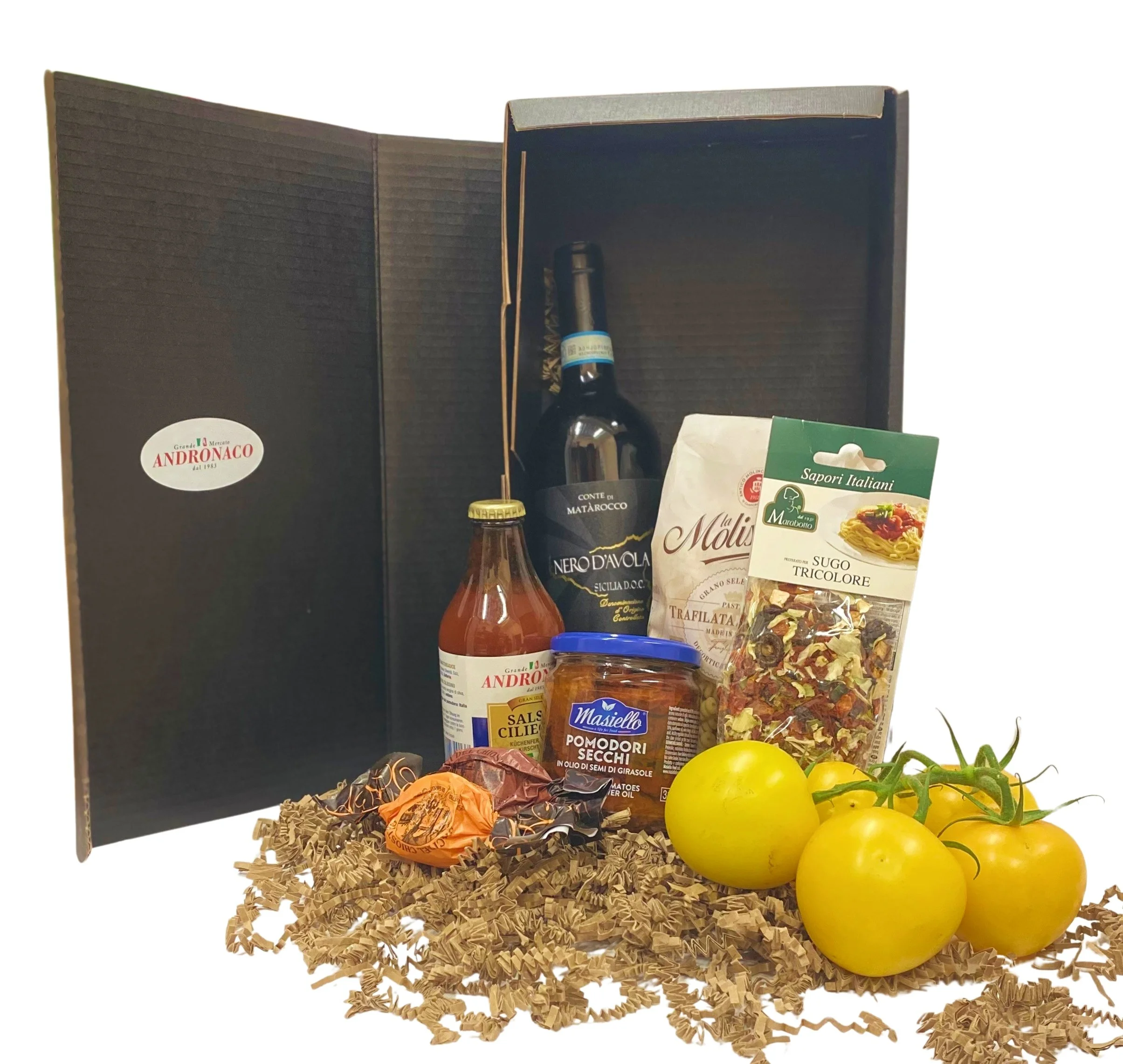 Geschenkset "Pasta trifft Wein"