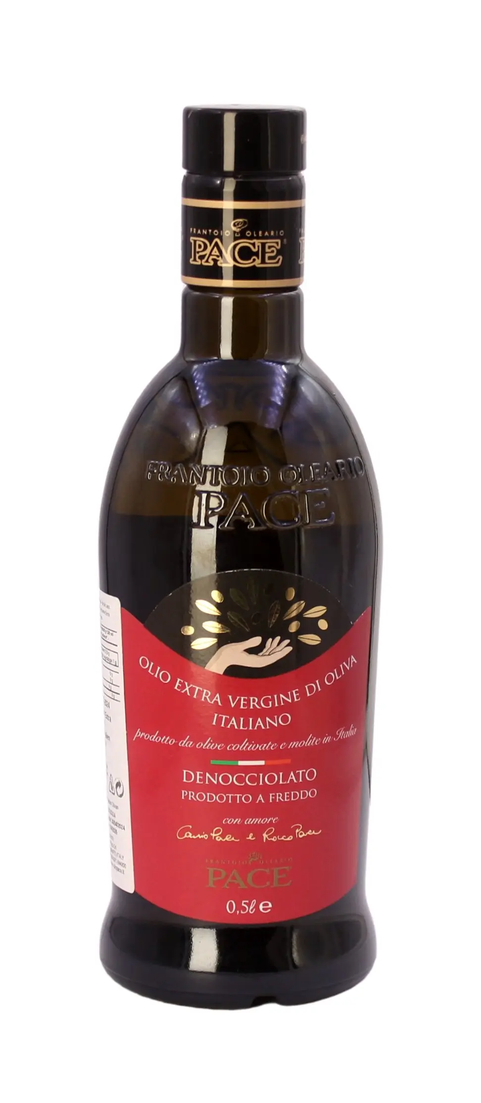 Olio Extra Vergine di Oliva Denocciolato 500 ml Olio Extra Vergine di Oliva Denocciolato 500 ml