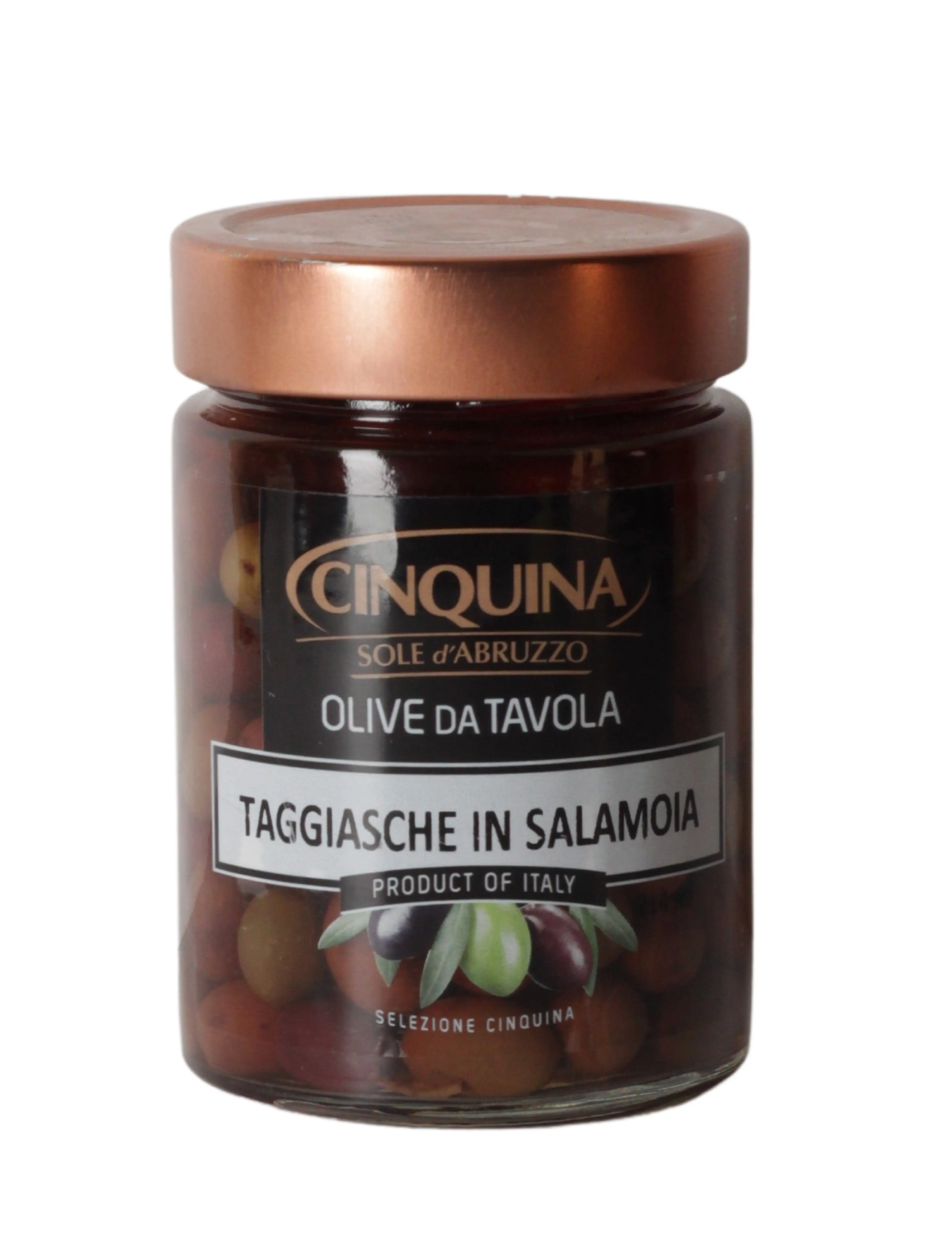 Olive Taggiasche in Salamoia 180 g Olive Taggiasche in Salamoia 180 g