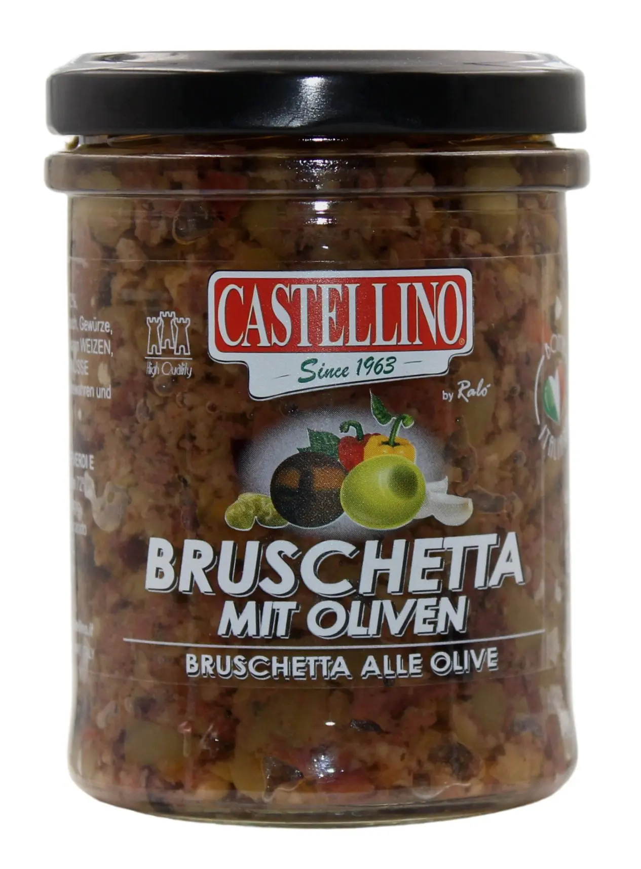 Bruschetta alle Olive 180 g Bruschetta alle Olive 180 g