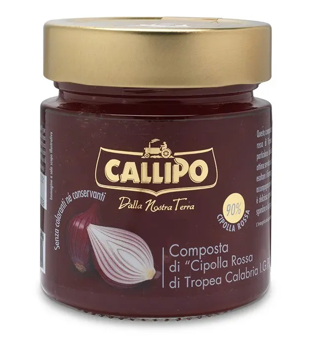 Composta di Cipolla Rossa di Tropea 280 g Composta di Cipolla Rossa di Tropea 280 g