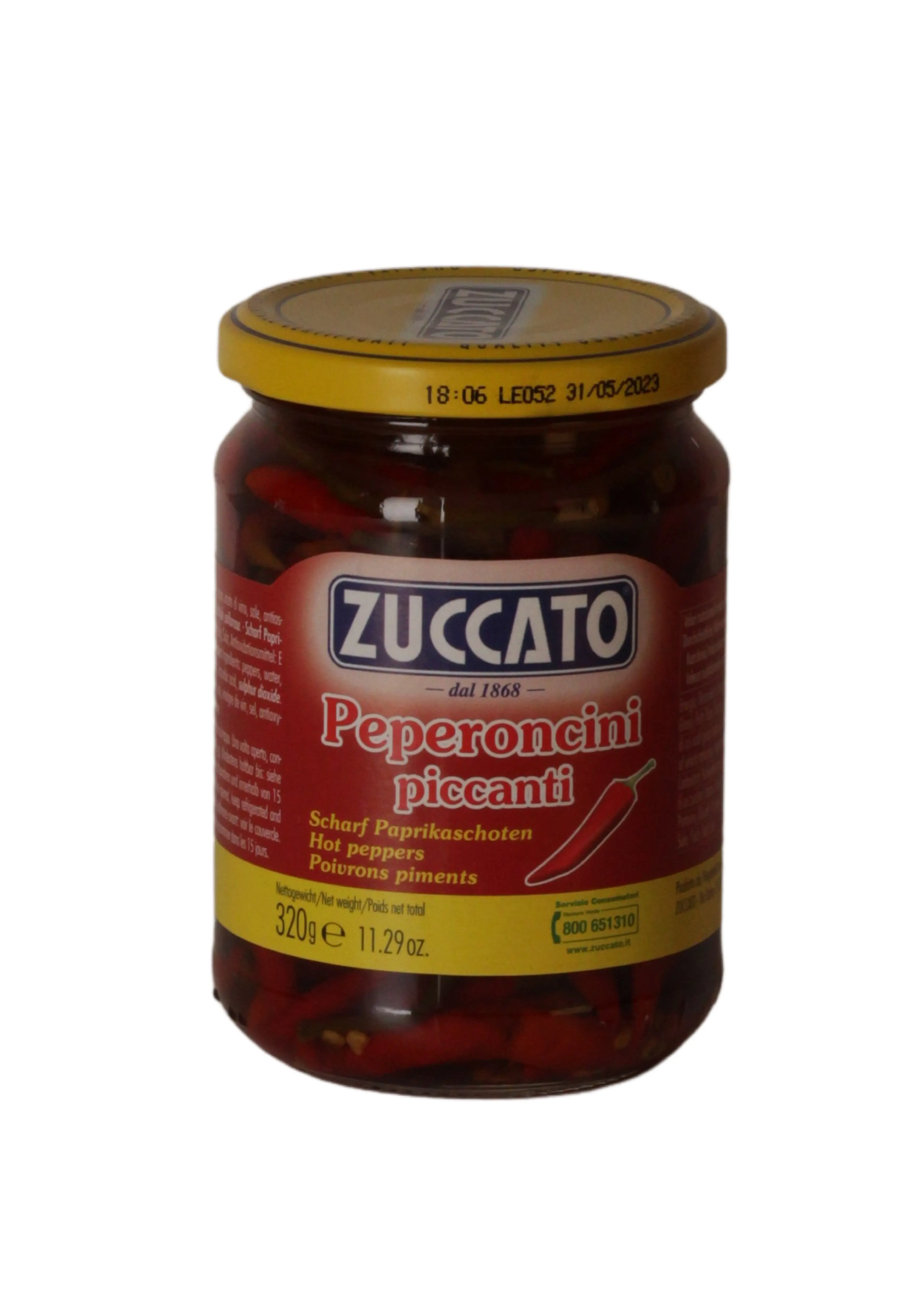 Peperoncini Piccanti 320 g