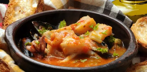 Rezept für Cacciucco alla Livornese: Fischtopf aus der Toskana