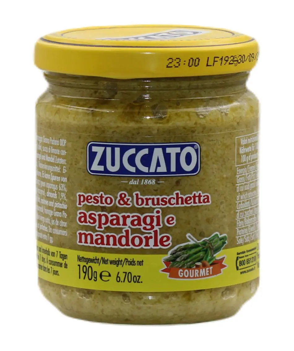 Pesto & Bruschetta Asparagi e Mandorle 190 g